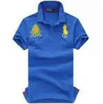 2019U ralph lauren t-shirt polo ville classique homme promotions 311 bleu kj